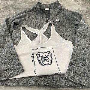 Butler sweater and tank
